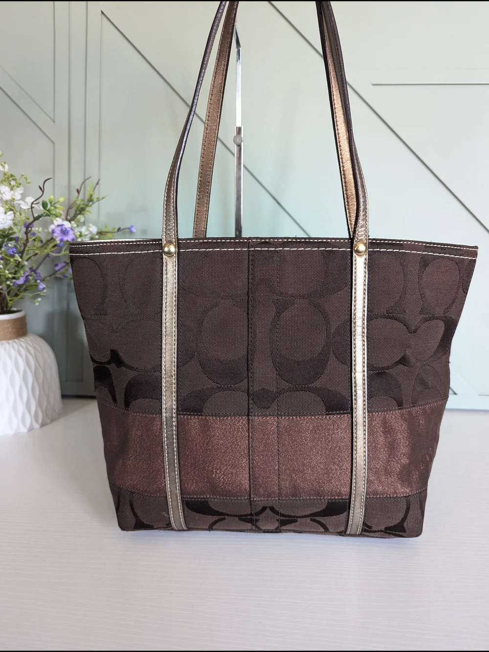 Coach vintage signature